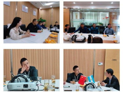 苏州外贸中小企业促进会党支部活动-走访苏州糖心VLOG官网入口热敏纸有限公司